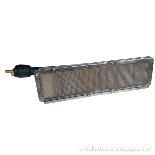 infrared gas burner for powder curing oven spray paint booth